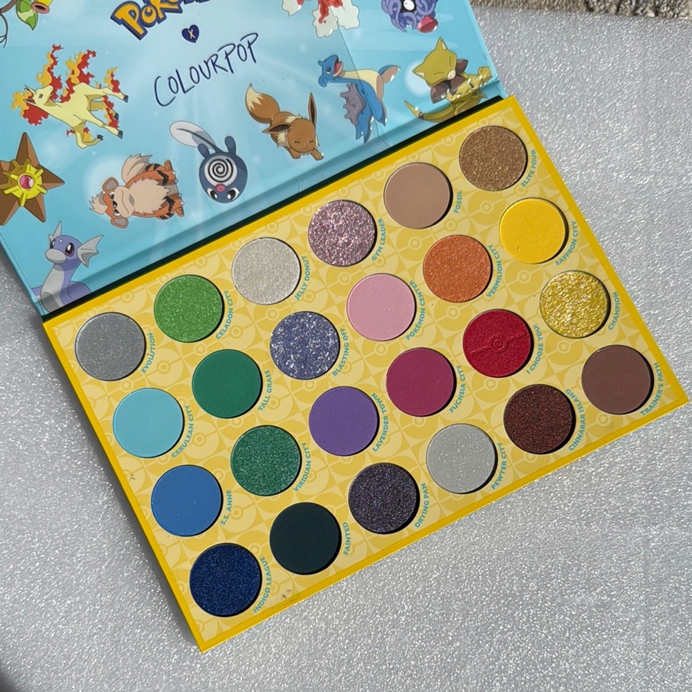 ColourPop Pokémon Eyeshadow Palette